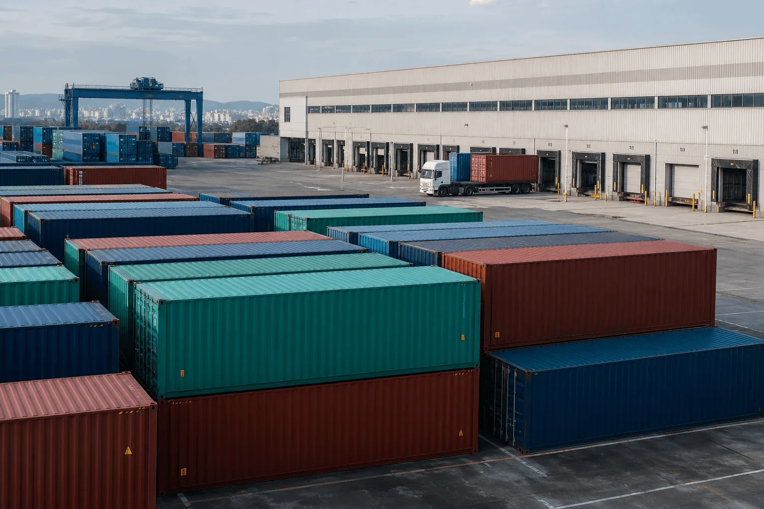 Logistics English — コンテナヤードと物流拠点